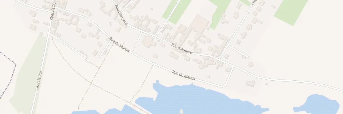Plan du 30 Rue d’Amiens à Argœuves
