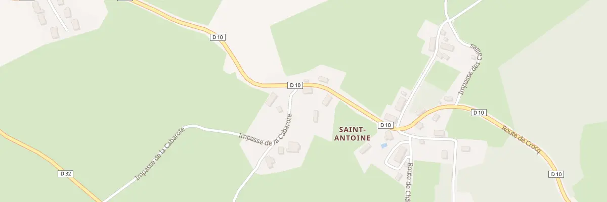 Plan du 5186 Saint Antoine à Saint-Frion