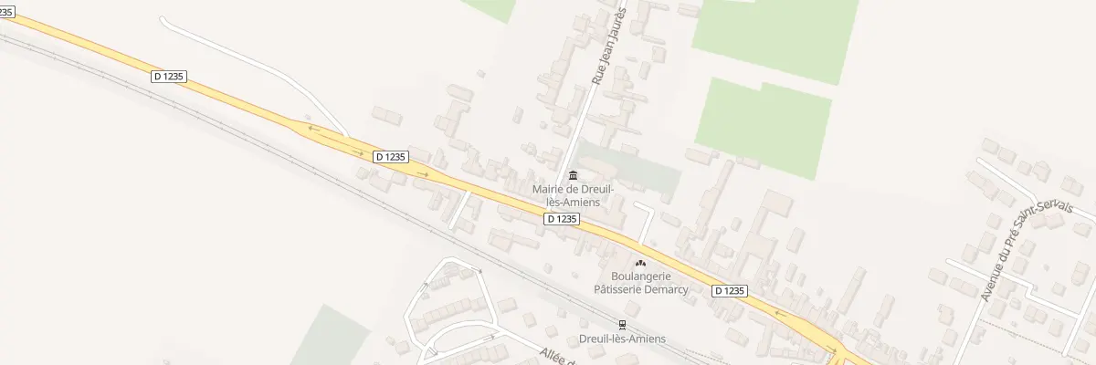 Plan du 31 Rue Jean Jaurès à Dreuil-lès-Amiens