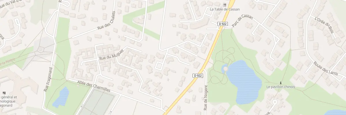 Plan du 8 Rue du Vieux Lavoir à L’Isle-Adam