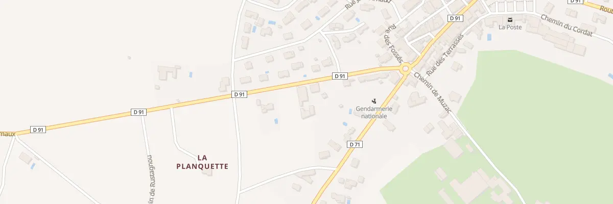 Plan du 21 Rte de Carmaux à Valderiès
