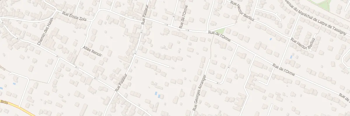 Plan du 8 Rue de l’Orme à Marcoussis