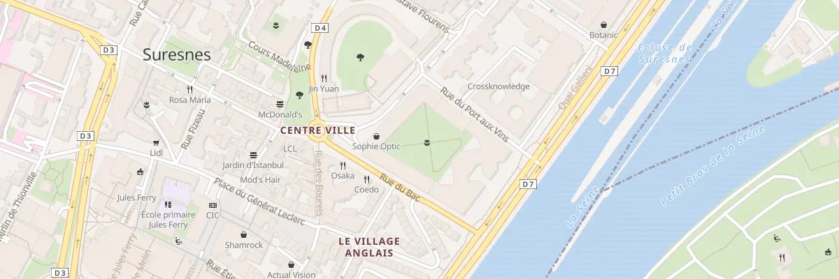 Plan du 6 Rue Ledru-Rollin à Suresnes
