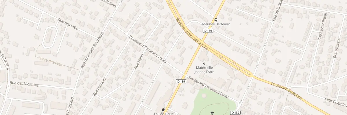 Plan du 2 Rue Aline à Franconville