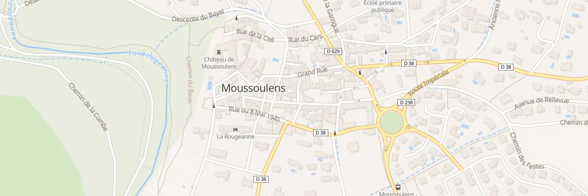 Plan du 84 Le Village à Moussoulens