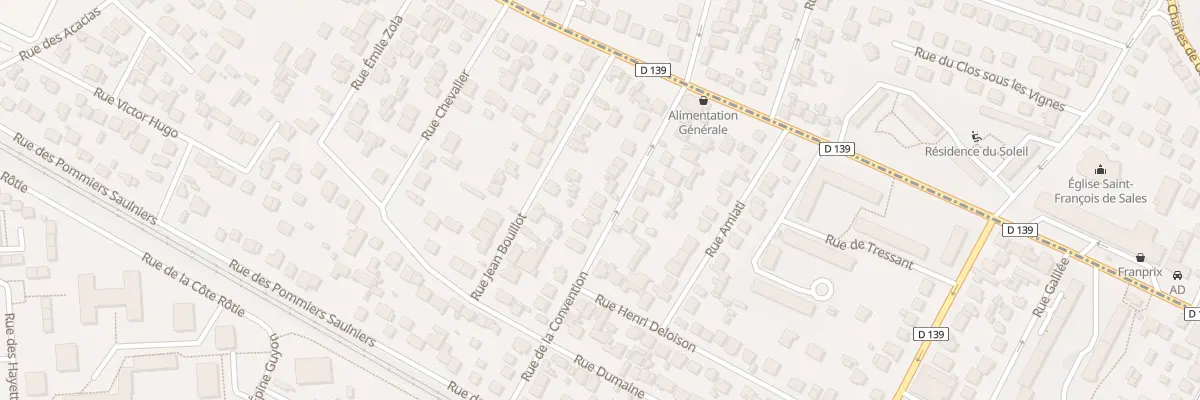 Plan du 17 Rue de la Convention à Franconville