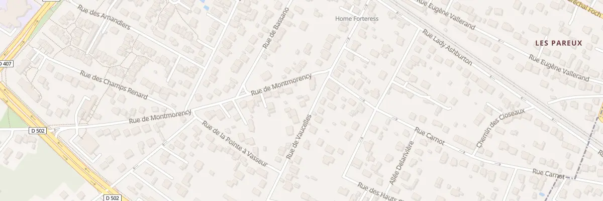 Plan du 70 Rue de Vaucelles à Taverny