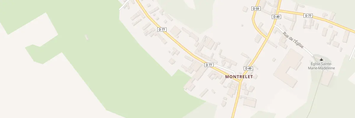 Plan du 13 Rue de Berneuil à Fieffes-Montrelet