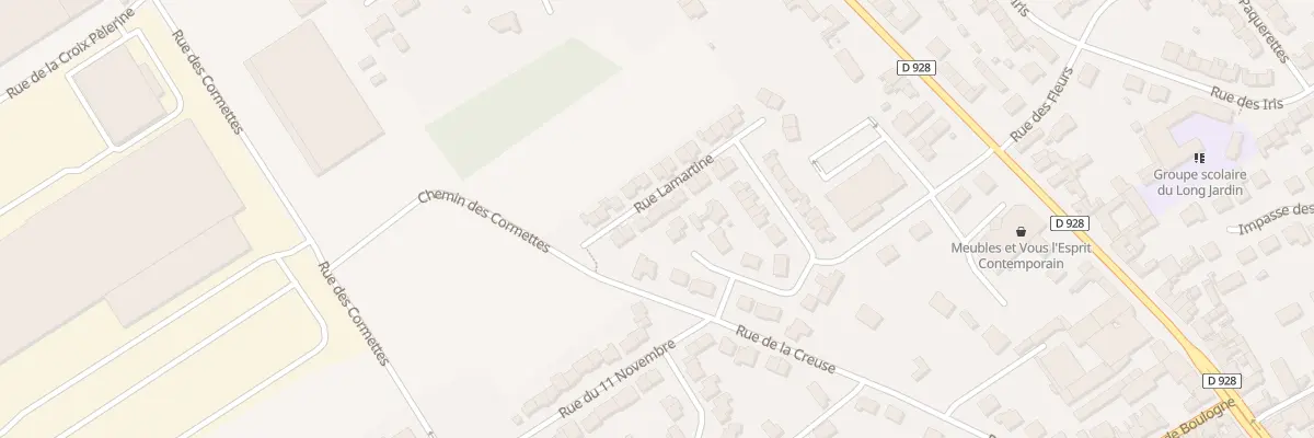 Plan du 25 Rue Lamartine à Saint-Martin-lez-Tatinghem