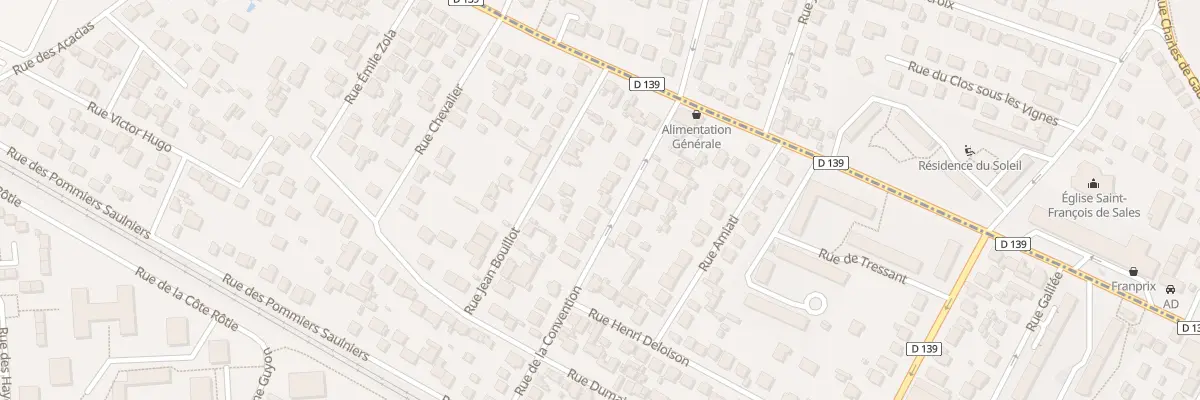 Plan du 19 Rue de la Convention à Franconville