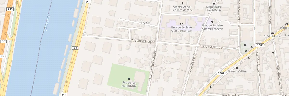 Plan du 23 Rue Anna Jacquin à Boulogne-Billancourt