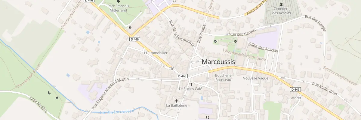 Plan du 10 Bd Nelaton à Marcoussis