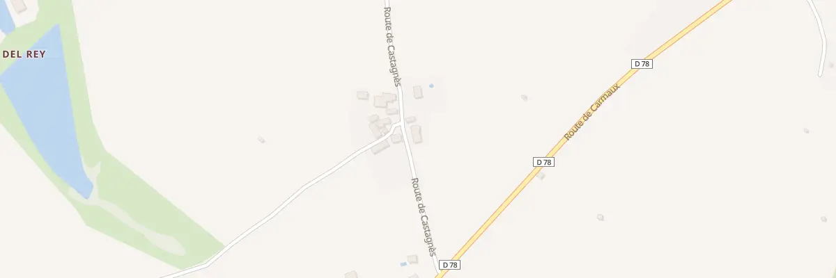 Plan du 913 Rte de Castagnès à Pampelonne