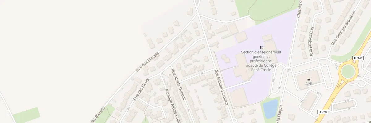 Plan du 34 Rue des Fleurs à Wizernes