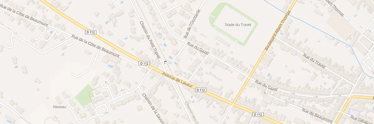 Plan du 129 Rue du Gazel à Castres