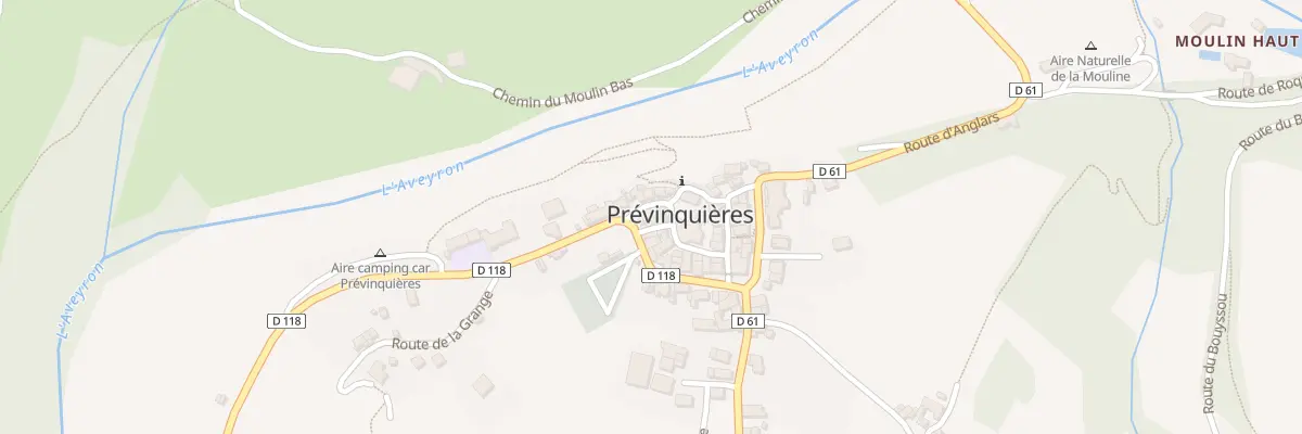 Plan du 5016 Previnquieres à Prévinquières