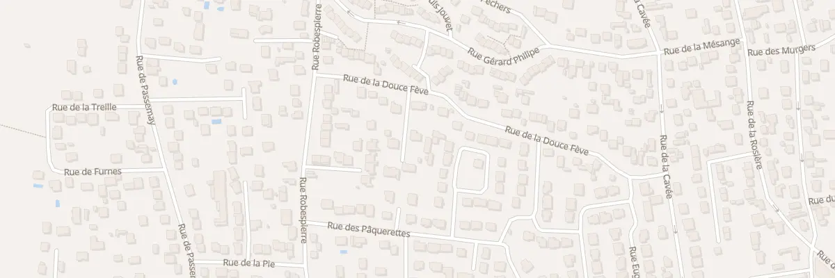 Plan du 33 Rue de la Douce Feve à Argenteuil