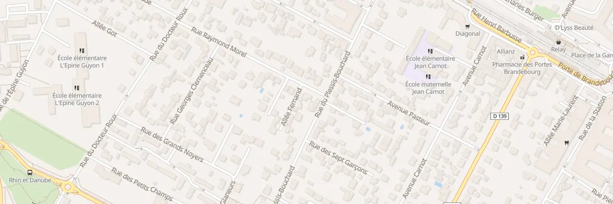 Plan du 5 Rue Raymond Morel à Franconville