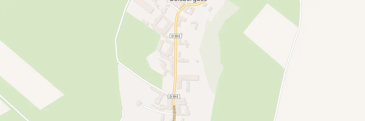 Plan du 10 Rue Principale à Boisbergues