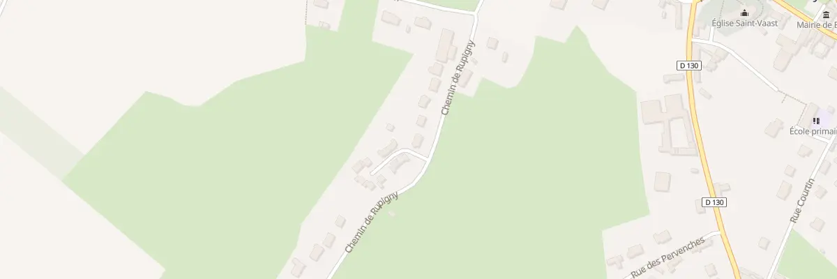 Plan du 406 Che de Rupigny à Bomy