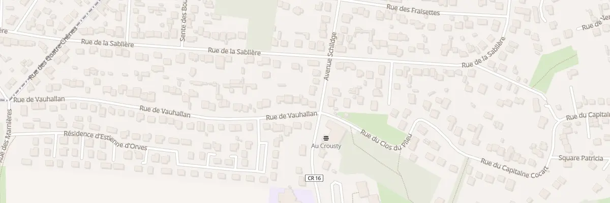 Plan du 2B Rue de Vauhallan à Palaiseau