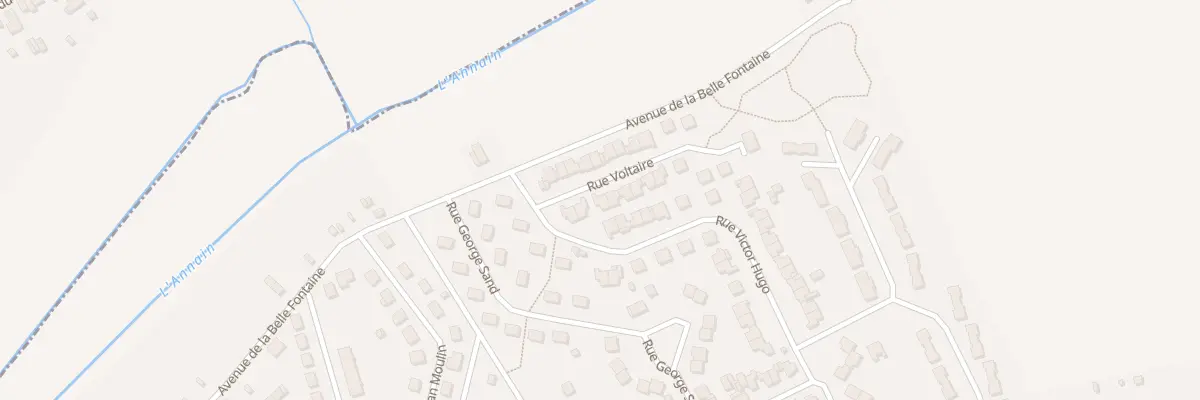 Plan du 6 Rue Voltaire à Mehun-sur-Yèvre