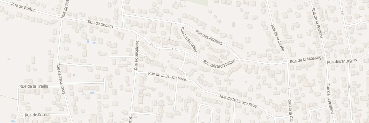 Plan du 39 Rue des Pechers à Argenteuil