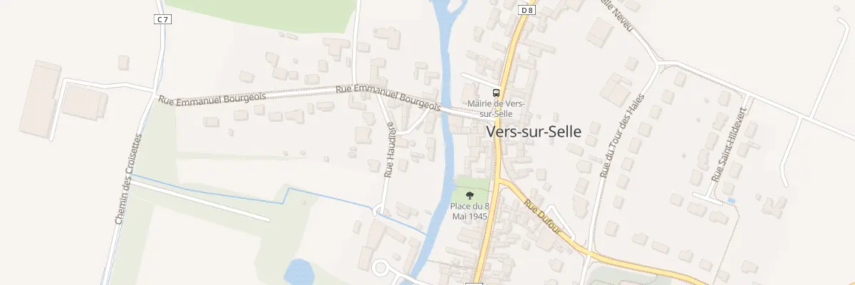 Plan du 6B Rue Emmanuel Bourgeois à Vers-sur-Selle