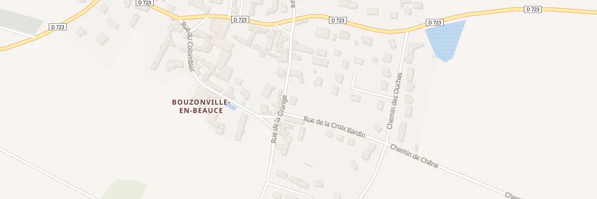 Plan du 11 Rue de la Grange à Pithiviers-le-Vieil