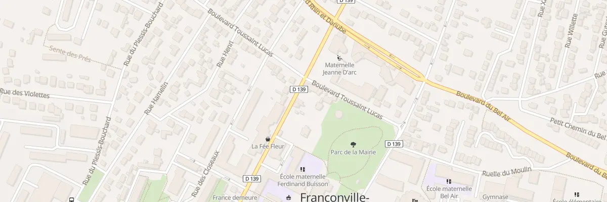 Plan du 26 Bd Maurice Berteaux à Franconville