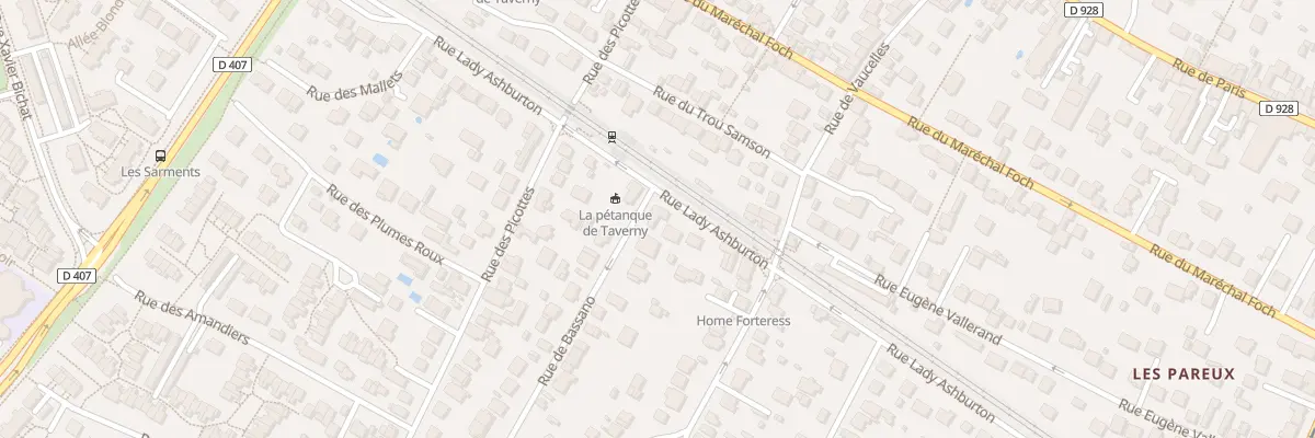 Plan du 114 Rue Lady Ashburton à Taverny