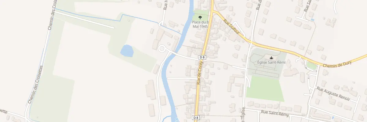 Plan du 53 Rue de Conty à Vers-sur-Selle