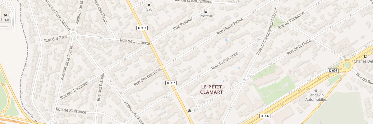 Plan du 125 Rue Marie Fichet à Clamart
