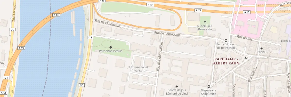 Plan du 39 Rue des Abondances à Boulogne-Billancourt