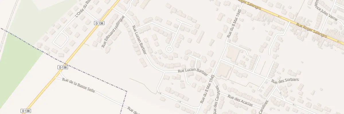 Plan du 26 Rue du Docteur Niquet à Saleux