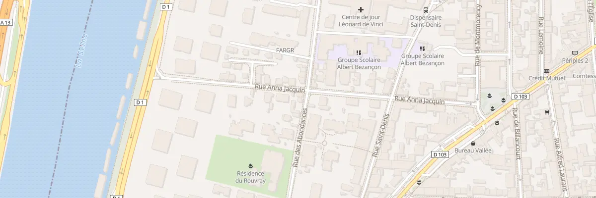 Plan du 21 Rue des Abondances à Boulogne-Billancourt