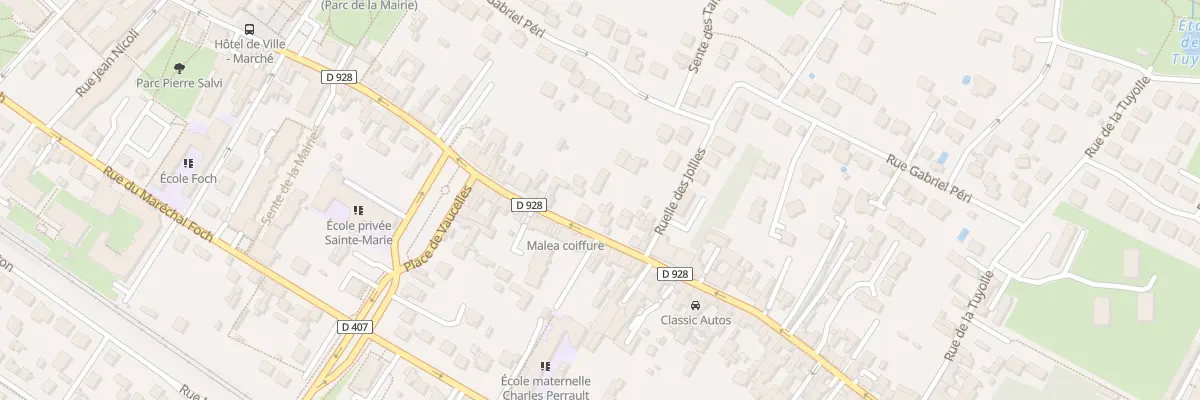 Plan du 122 Rue de Paris à Taverny