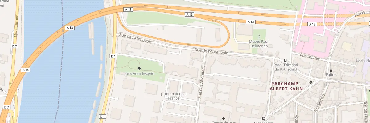 Plan du 41 Rue des Abondances à Boulogne-Billancourt