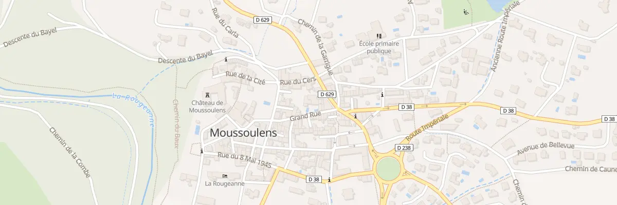 Plan du 10 Gr Grand’Rue à Moussoulens