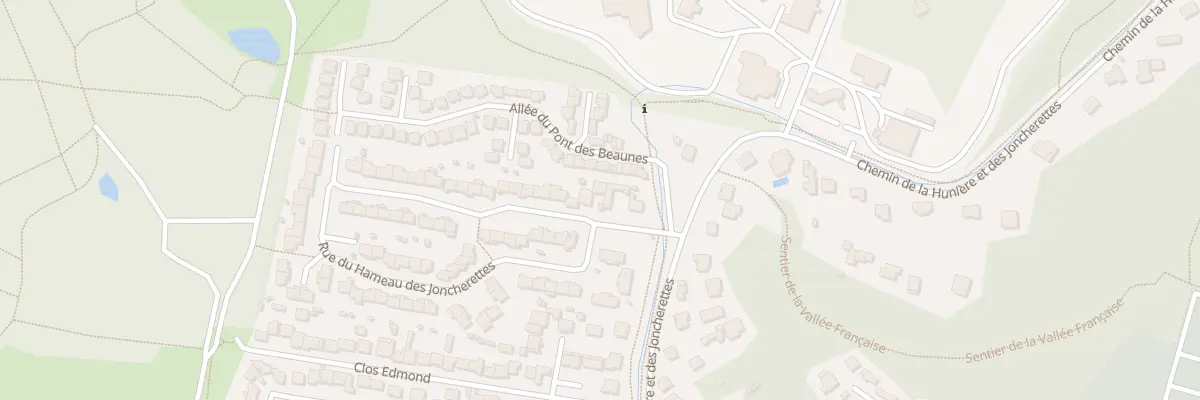 Plan du 6 Rue du Hameau des Joncherettes à Palaiseau