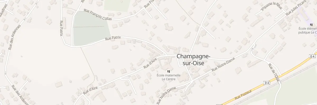 Plan du 2 Rue d’Aire à Champagne-sur-Oise