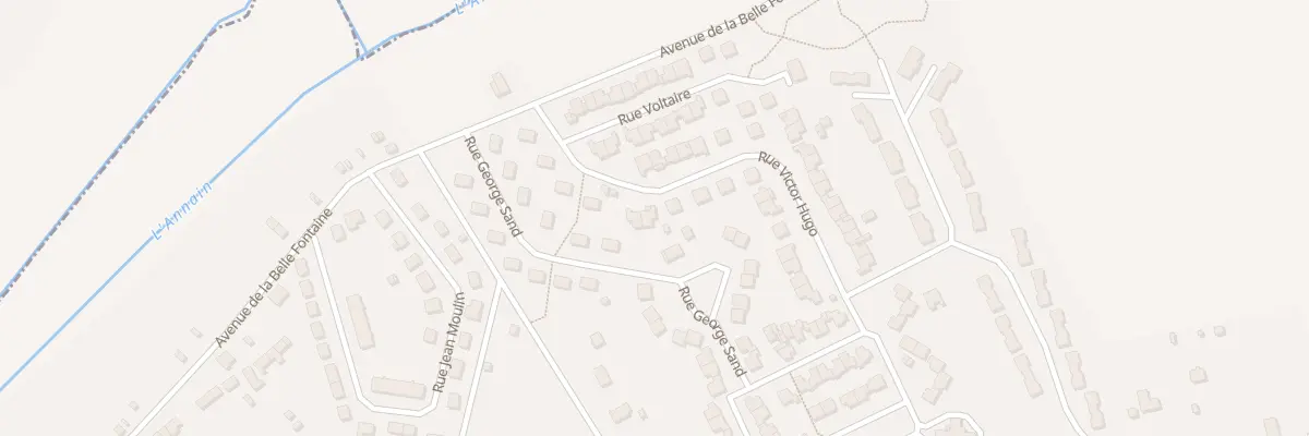 Plan du 12 Rue Victor Hugo à Mehun-sur-Yèvre