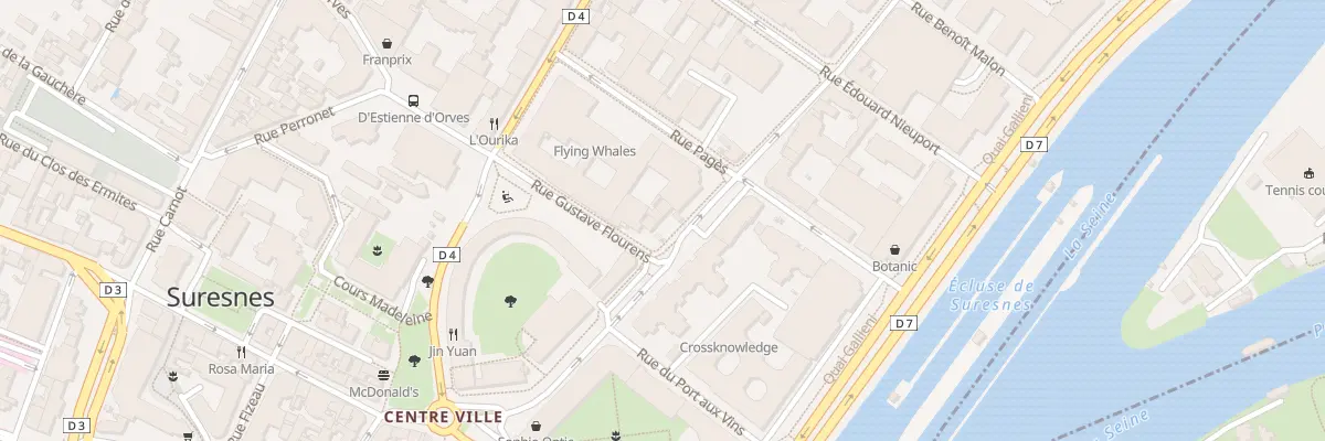 Plan du 19B Rue Ledru-Rollin à Suresnes