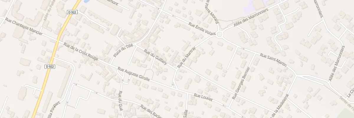 Plan du 22T Rue du Martray à L’Isle-Adam
