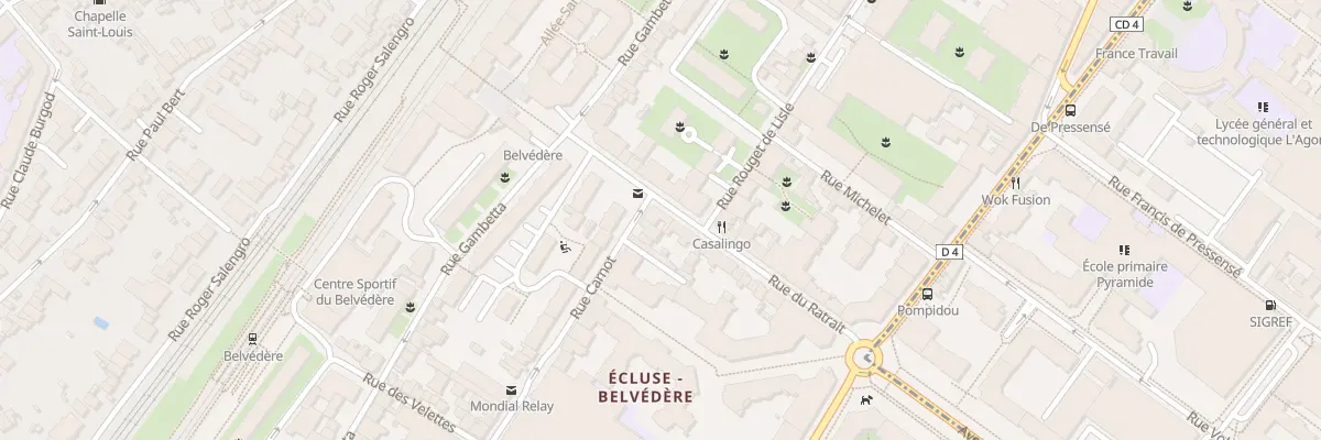 Plan du 128 Rue Carnot à Suresnes