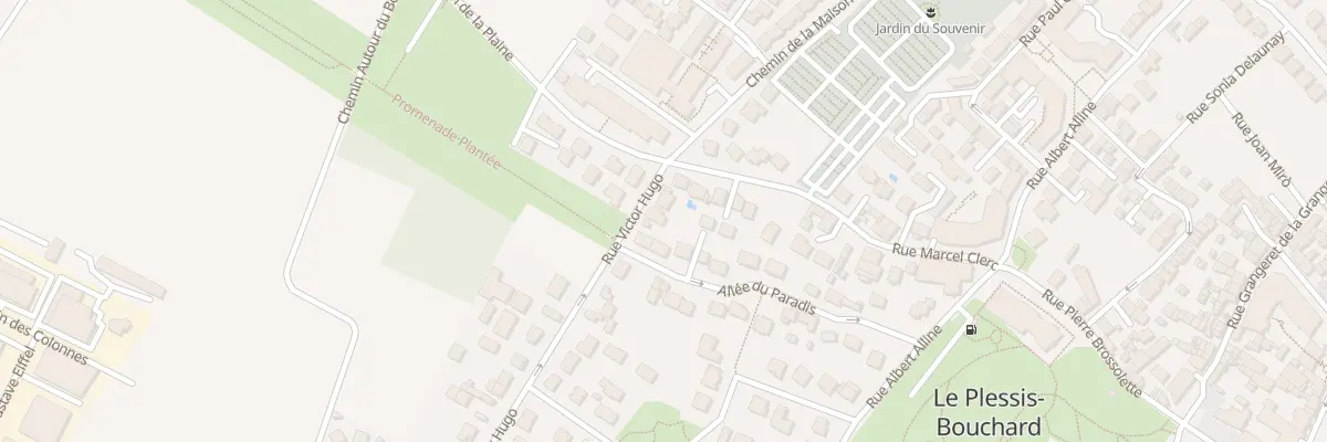 Plan du 40 Rue Victor Hugo au Plessis-Bouchard