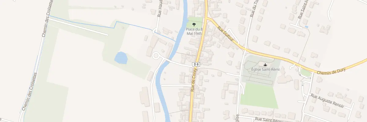 Plan du 51 Rue de Conty à Vers-sur-Selle