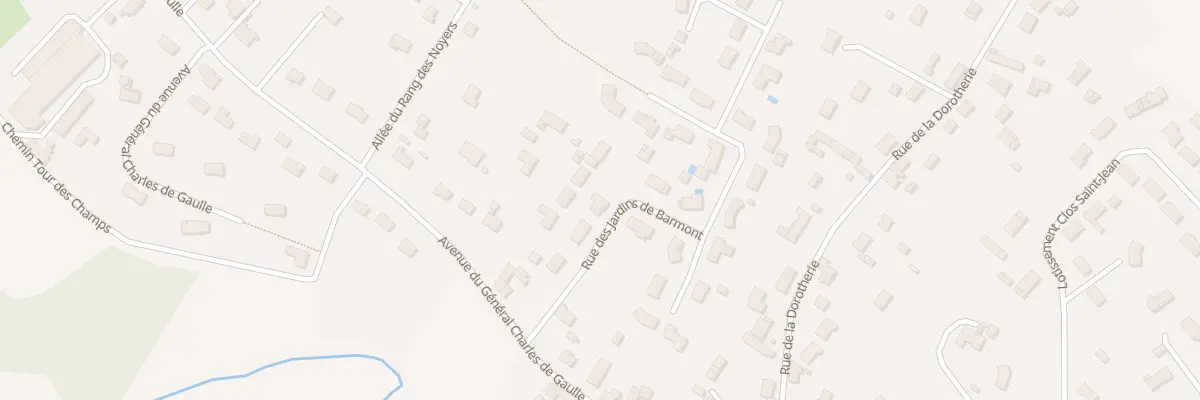 Plan du 29 Rue des Jardins de Barmont à Mehun-sur-Yèvre