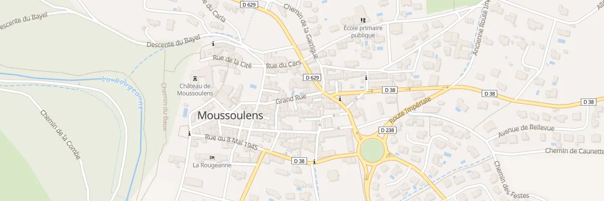 Plan du 4 Imp du Charron à Moussoulens