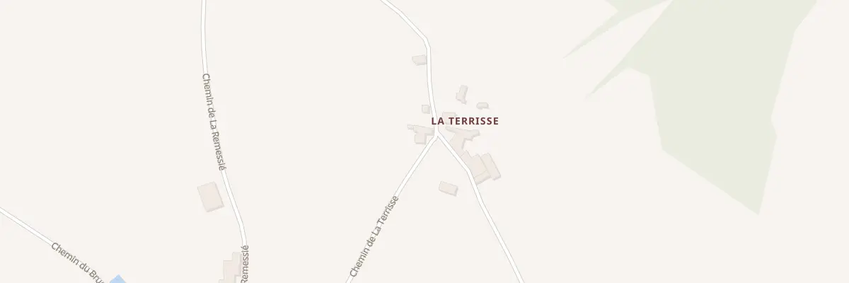 Plan du 379 Che de la Terrisse à Pampelonne